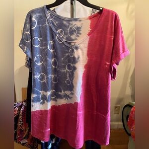 Style & Co July Fourth Tshirt